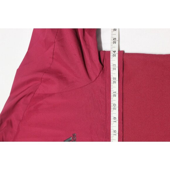Adidas‎ men's 1/2 zip hooded pullover golf anorak windbreaker jacket L - Picture 10 of 15